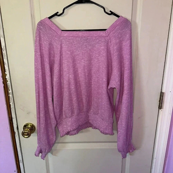 NWT Wrangler Retro Square Neck Lightweight Sweater Women's Sz L - Picture 4 of 8